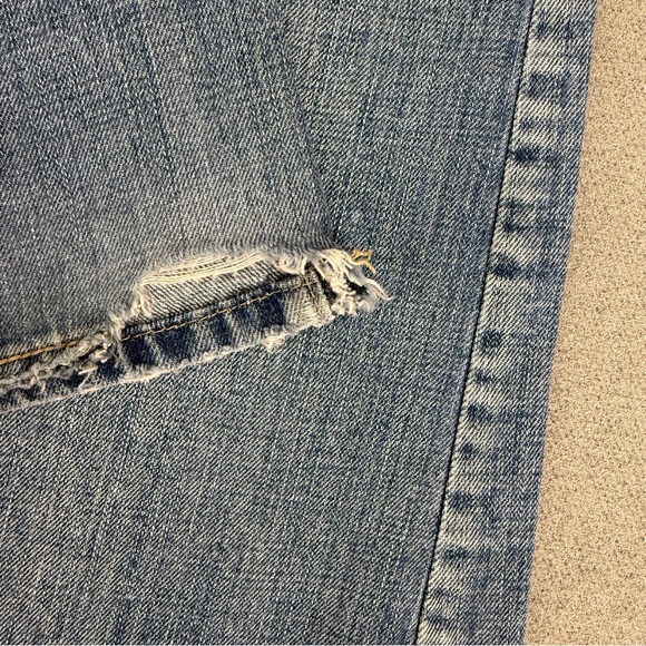 American Eagle Jeans Womens 12 Short Favorite Boyfriend Boot Cut 34x28 Flare - Picture 11 of 14